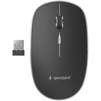 Gembird MUSW-4BS-01 Mouse Office Ambidextrous RF Wireless Optical…
