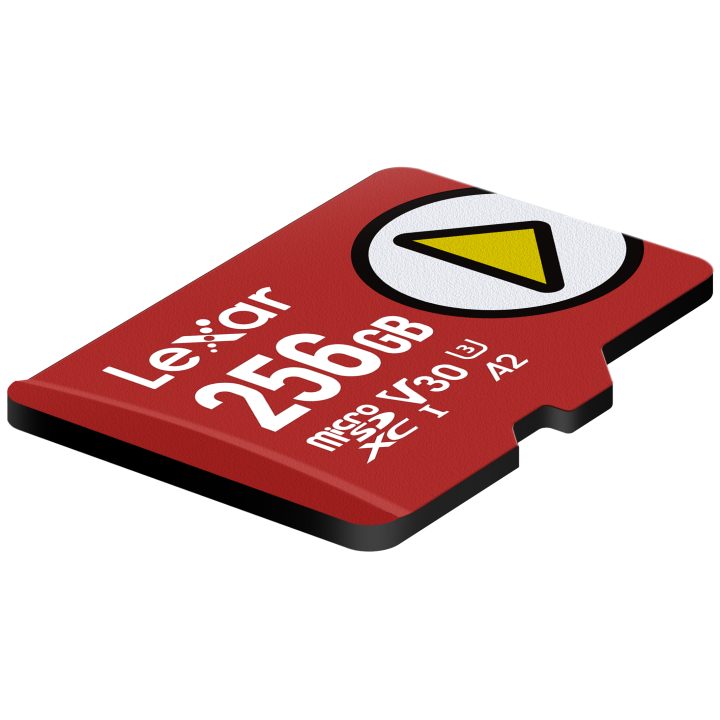 Lexar LMSPLAY256G-BNSNG 256 GB MicroSDXC UHS-I Class 10 Flash Memory