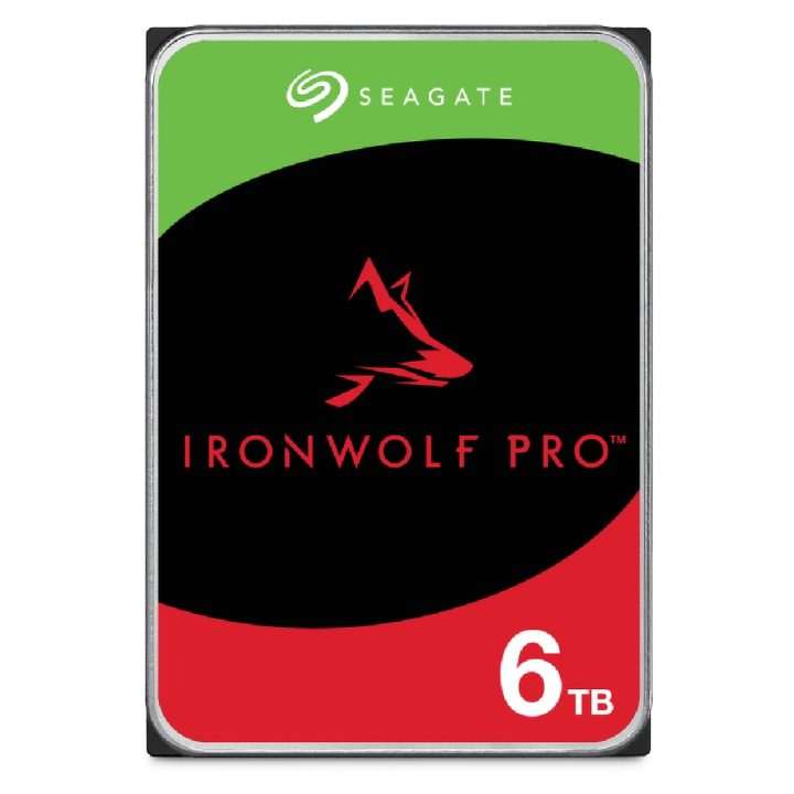 Seagate IronWolf Pro ST6000NT001 internal hard drive 6 TB 7200 RPM…