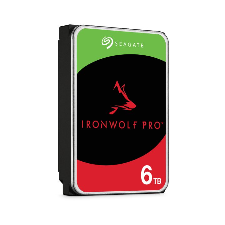 Seagate IronWolf Pro ST6000NT001 internal hard drive 6 TB 7200 RPM…