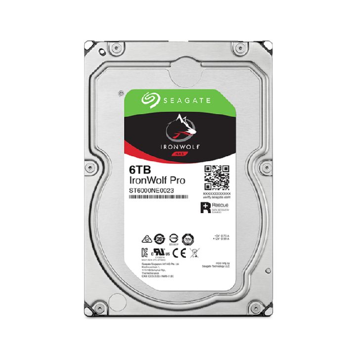 Seagate IronWolf Pro ST6000NT001 disco rígido interno 6 TB 7200 RPM…