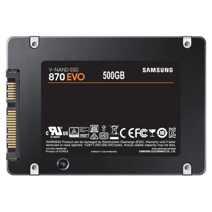 Samsung 870 EVO 500 GB 2.5" Serial ATA III V-NAND MLC