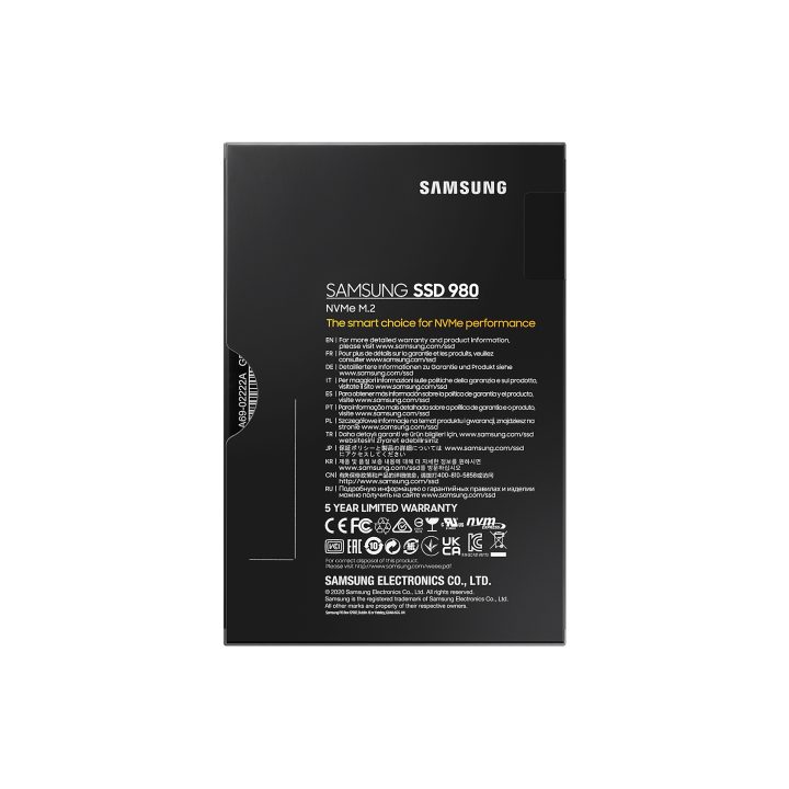Samsung 980 500 GB M.2 NVMe PCIe 3.0