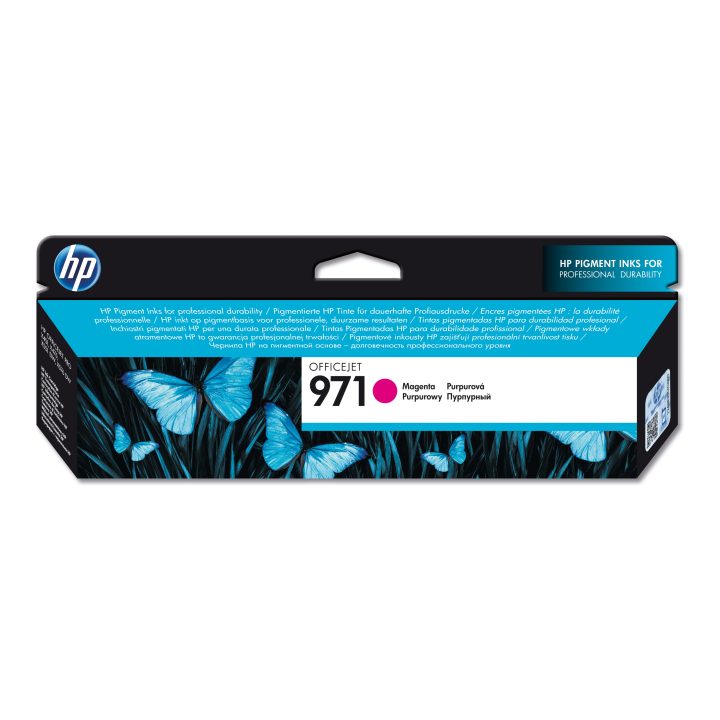 HP Cartucho de tinta original 971 magenta