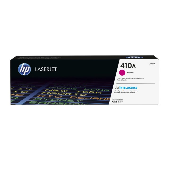 HP Cartucho de toner original LaserJet 410A magenta