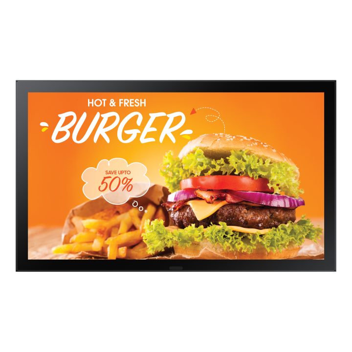 Samsung OH24B 24" Flat Panel Display for Digital Signage LCD Wi-Fi…