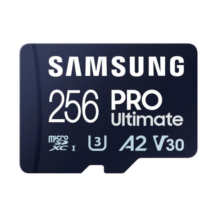 Samsung MicroSDHC PRO Ultimate 256GB U3,V30,A2,4K (MB-MY256SA/WW)