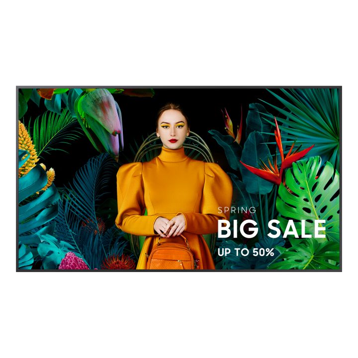 Samsung QH43C Ecrã plano para sinalização digital 43" LCD Wi-Fi 700…