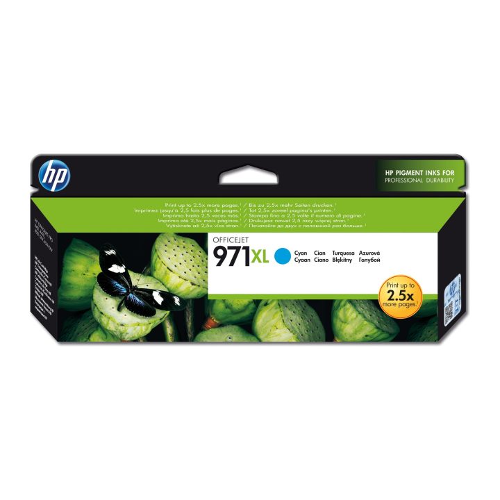 HP Original 971XL High Capacity Cyan Ink Cartridge