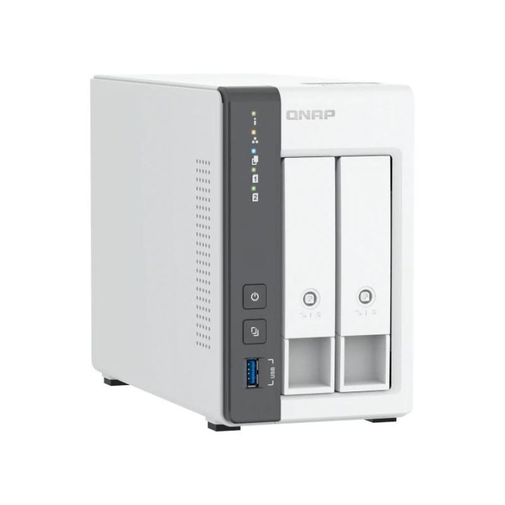 QNAP TS-216G NAS Storage Server Tower Cortex-A Cortex-A55 4 GB 0 TB…