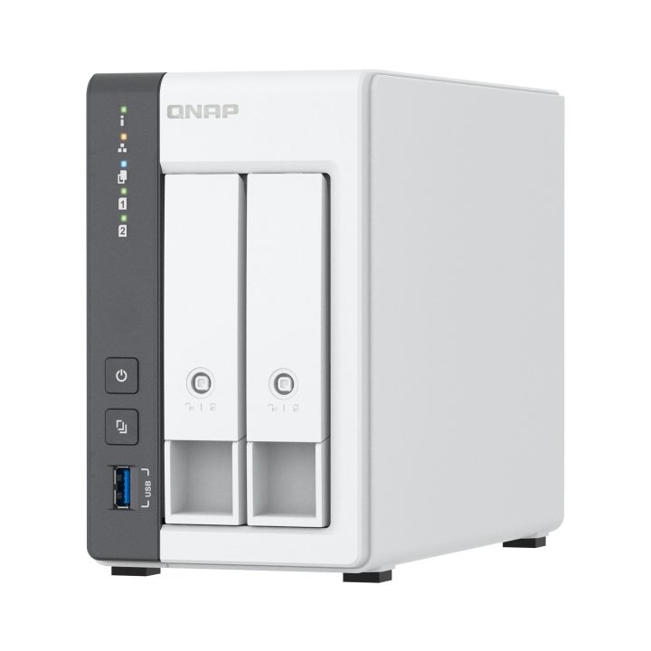 QNAP TS-216G NAS Storage Server Tower Cortex-A Cortex-A55 4 GB 0 TB…