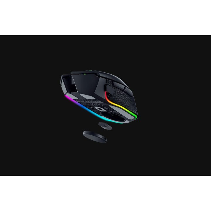 Razer Basilisk V3 Pro Right-Handed RF Wireless + Bluetooth + USB…