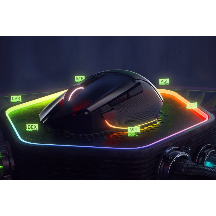 Razer Basilisk V3 Pro rato para mão direita RF Wireless + Bluetooth +…