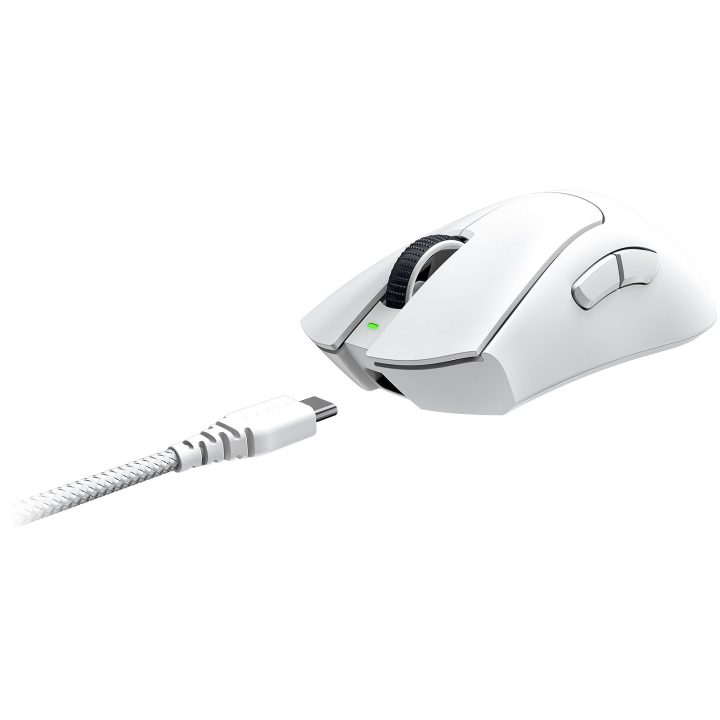 Razer DeathAdder V3 Pro White Mouse (RZ01-04630200-R3G1)