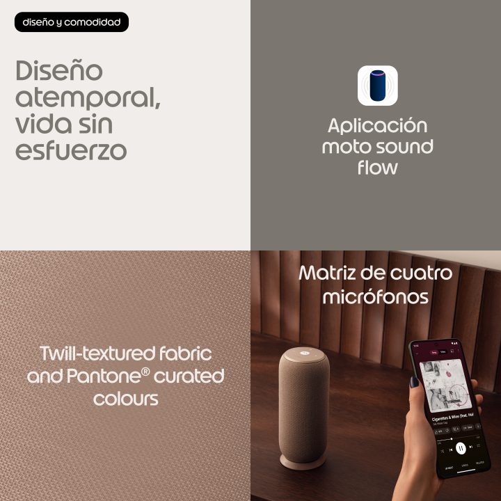 Motorola moto sound flow Coluna monofónica portátil Cinzento…