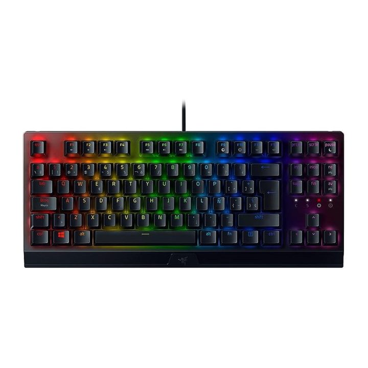 Razer BlackWidow V3 Tenkeyless Yellow Switch Keyboard (Spanish)…