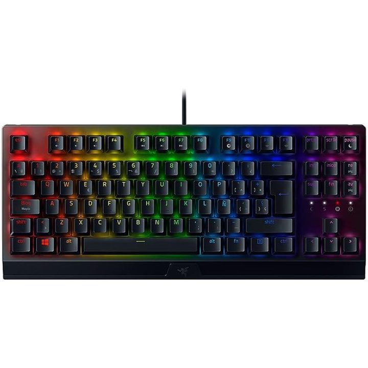 Razer BlackWidow V3 Tenkeyless Yellow Switch Keyboard (Spanish)…
