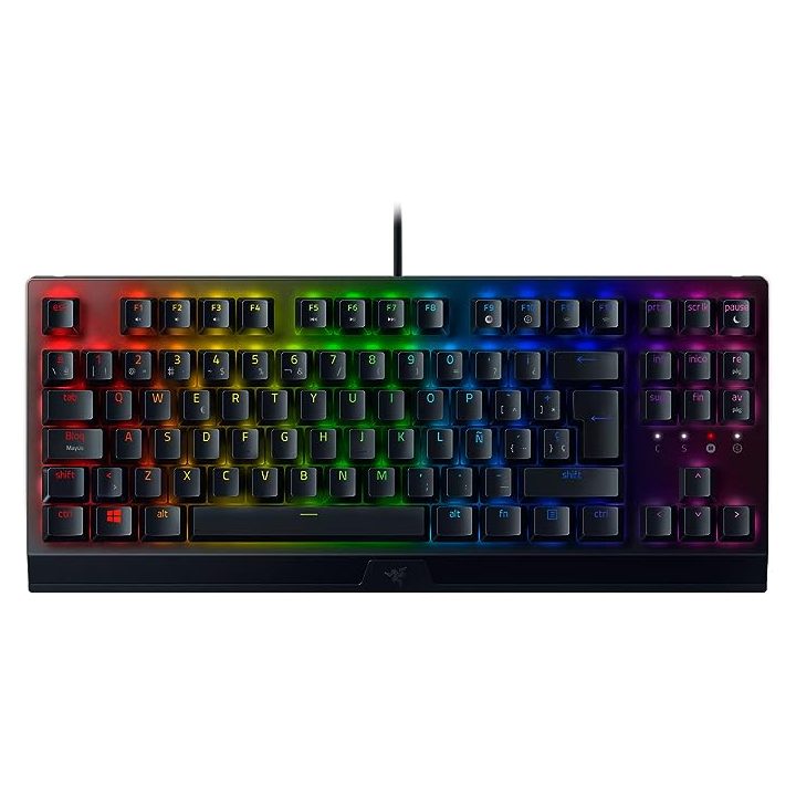 Teclado Razer BlackWidow V3 Tenkeyless yellow switch (español)…
