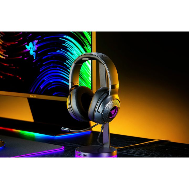 Auscultadores de diadema com cabo Razer Kraken V3 X
