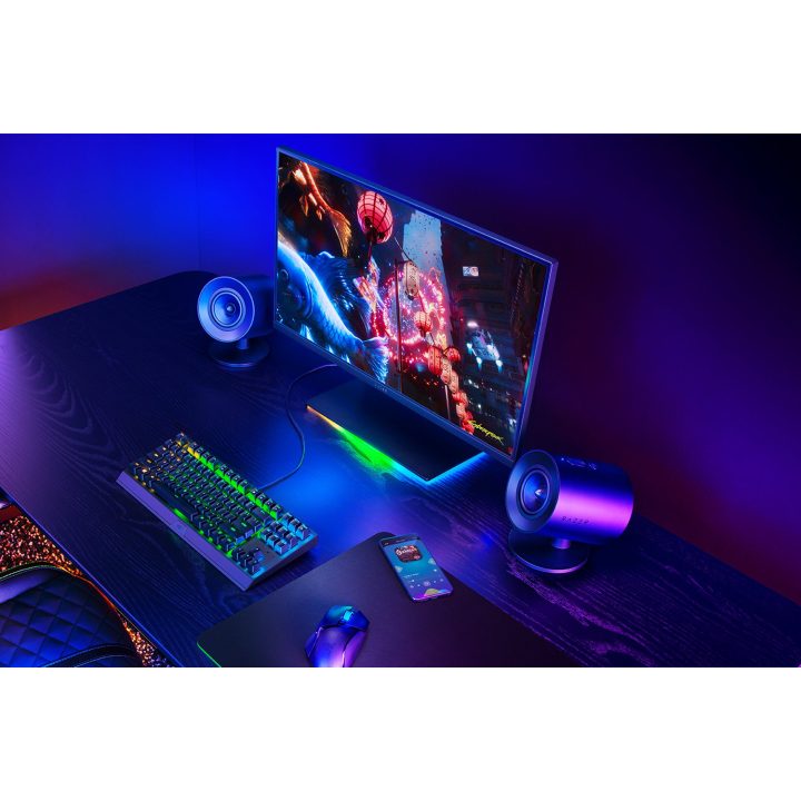 Razer Nommo V2 X Full Range Preto Sem fios e com fios…
