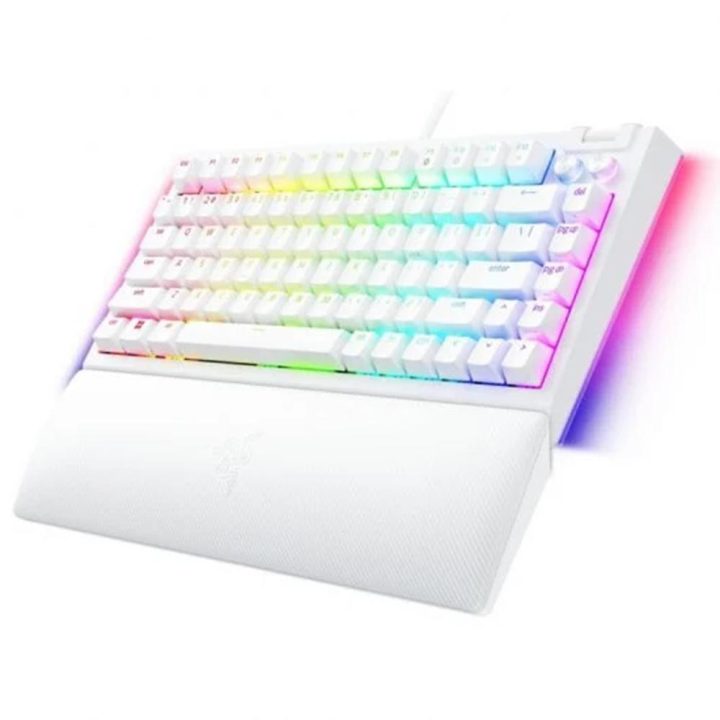 Razer BlackWidow V4 75% White Keyboard (US) (RZ03-05001700-R3M1)