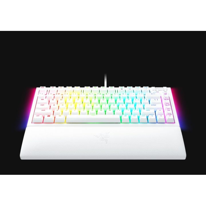 Razer BlackWidow V4 75% White Keyboard (US) (RZ03-05001700-R3M1)