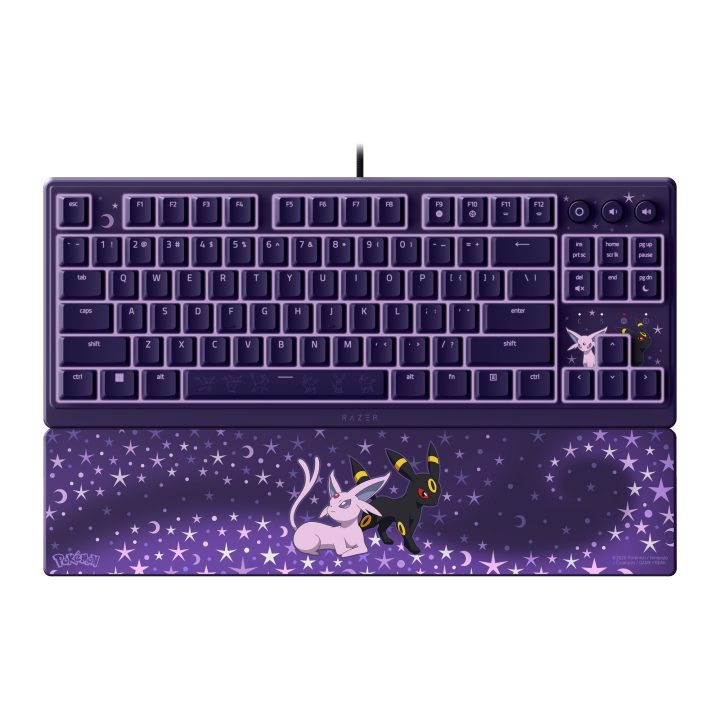 Razer Ornata V3 Tenkeyless – Espeon & Umbreon Edition Gaming Keyboard…