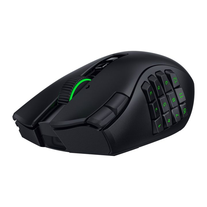 Razer Naga V3 Pro ratón Juego Mano derecha RF Wireless + Bluetooth +…