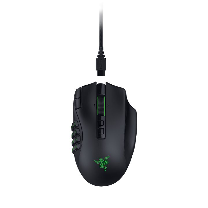 Razer Naga V3 Pro Right-Handed Gaming Mouse RF Wireless + Bluetooth +…
