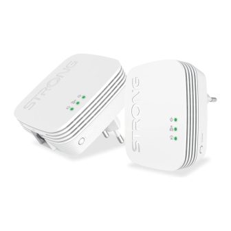 Strong Powerline 600 Duo Mini 600 Mbit/s Ethernet Branco 2 peça(s)…
