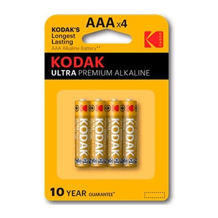 Blister pilas Kodak alcalina ultra aaa LR3 - blister 4 pilas