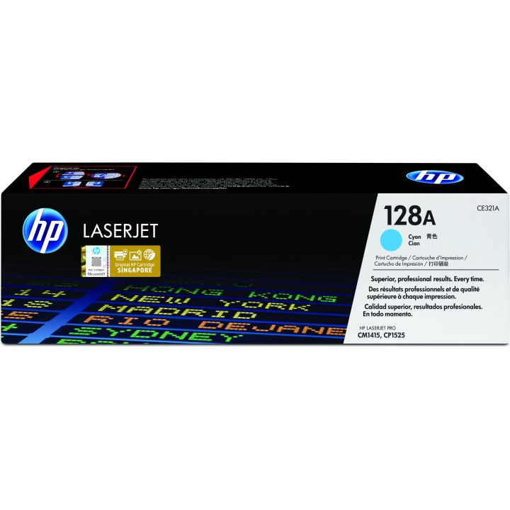HP Original LaserJet 128A Cyan Toner Cartridge