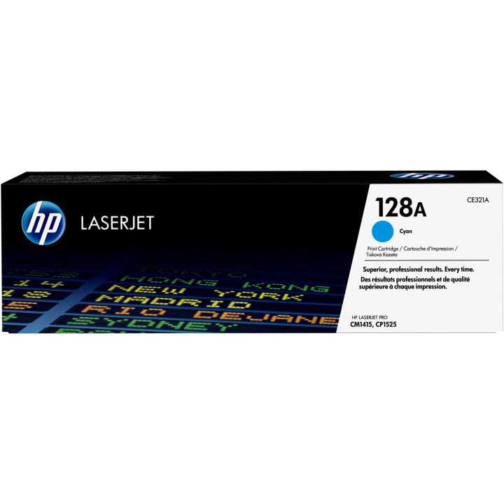 HP Original LaserJet 128A Cyan Toner Cartridge