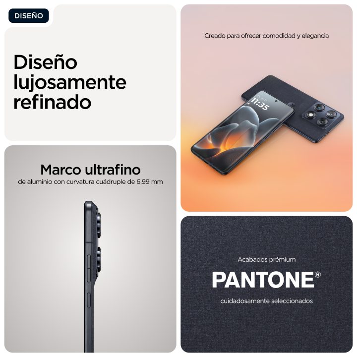 Motorola Signature 256 GB 12 GB RAM Azul escuro