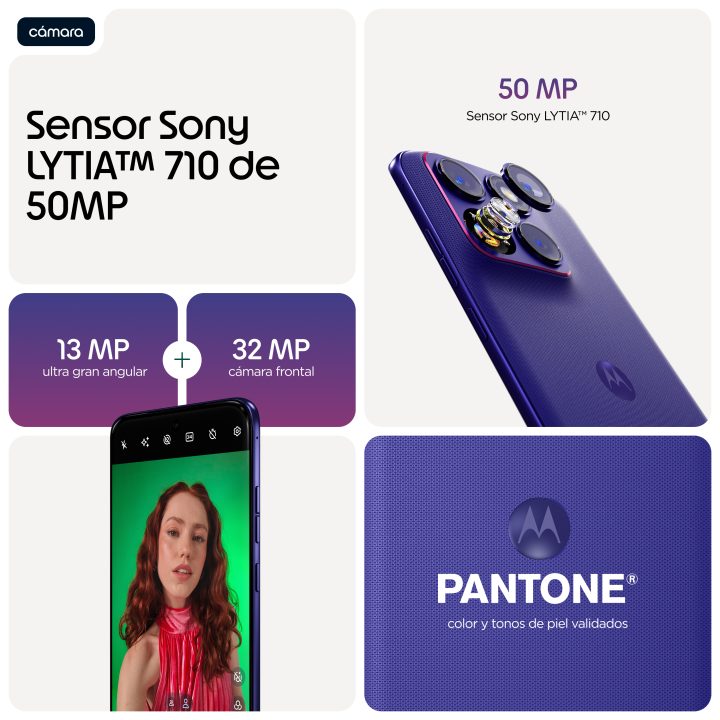 Motorola Edge 70 Fusion 256 GB 8 GB RAM Azul