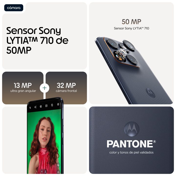 Motorola Edge 70 Fusion 256 GB 8 GB RAM Azul