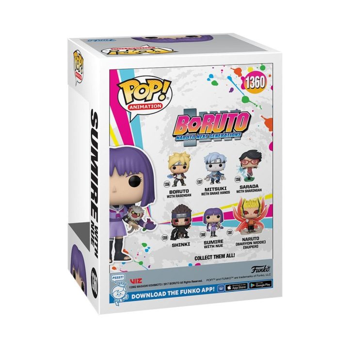 Funko Pop! Naruto – Boruto Next Generations Sumire com Nue