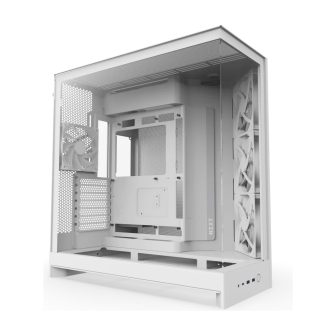 Caja NZXT h9 flow (2025) dual-chamber mid-tower case - all white…