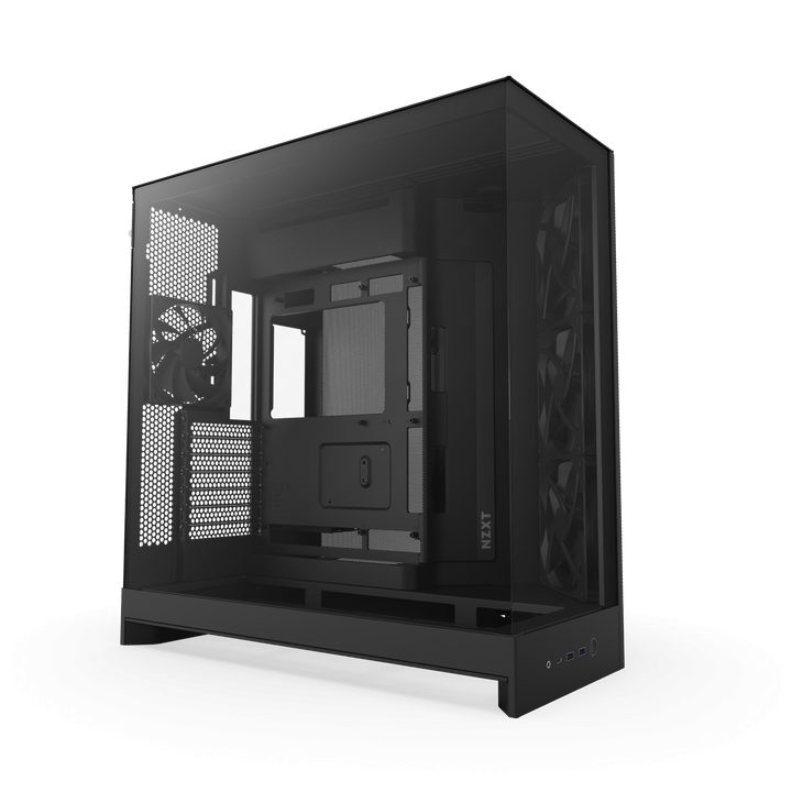 Gabinete NZXT h9 flow (2025) dual-chamber mid-tower case - all white…