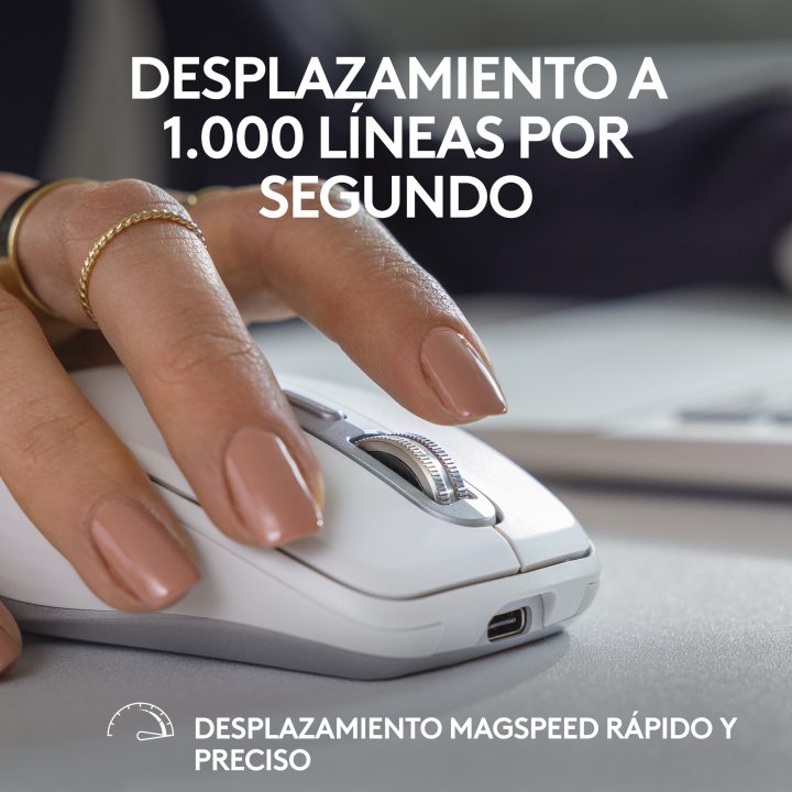 Logitech MX Anywhere 3S ratón Oficina Mano derecha RF Wireless +…