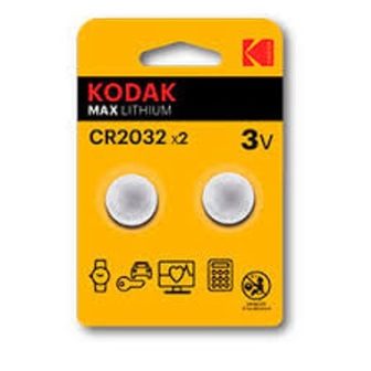 Blister pilhas Kodak botão-lítio ultra cr 2032 blister 2 pilhas