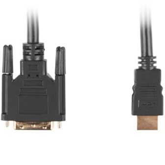 Cable HDMI Lanberg macho-DVI-d 18+1 macho single link 1.8m negro…