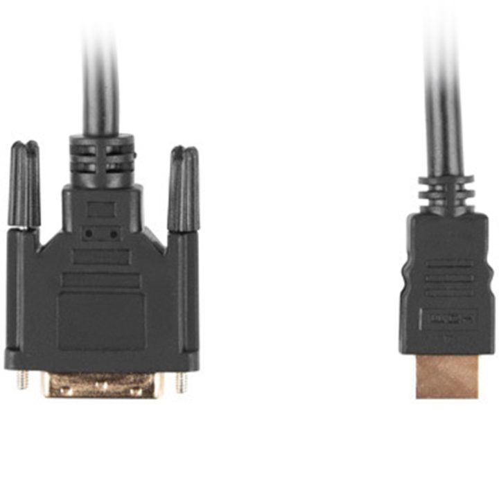 Cable HDMI Lanberg macho-DVI-d 18+1 macho single link 1.8m negro…