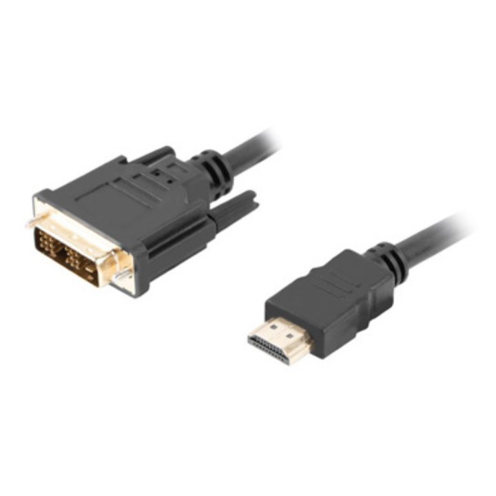 Cable HDMI Lanberg macho-DVI-d 18+1 macho single link 1.8m negro…