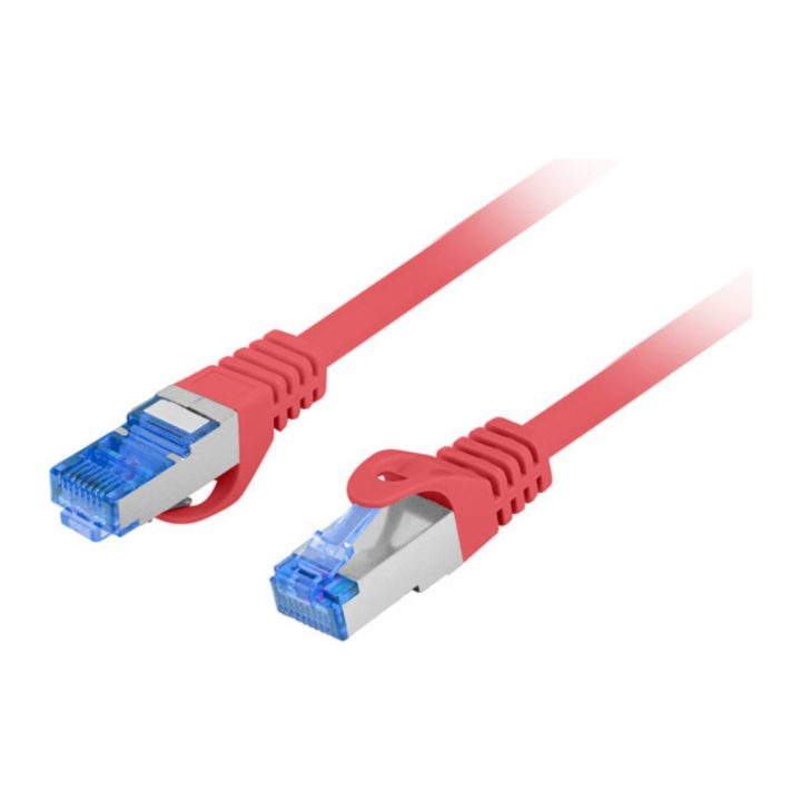 Lanberg PCF6A-10CC Red Network Cable 0.5 m Cat6a S/FTP (S-STP)…
