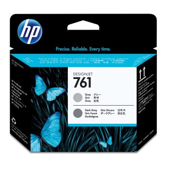 Cabeça de impressão HP Designjet 761 cinzento/cinzento escuro