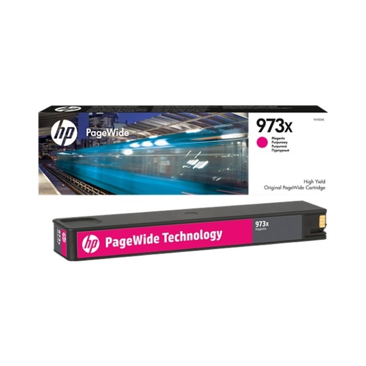 HP Original High Yield Magenta PageWide 973X Cartridge