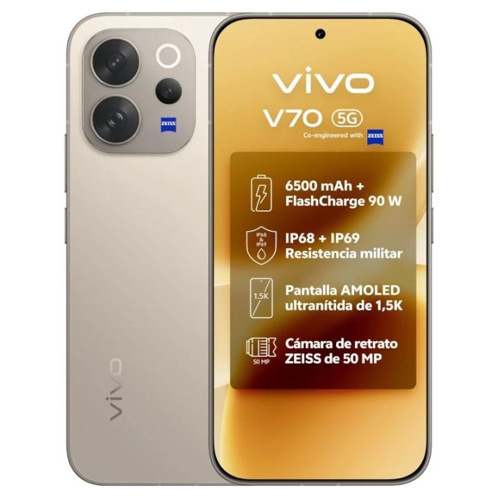 VIVO V70 512 GB 8 GB RAM Gray