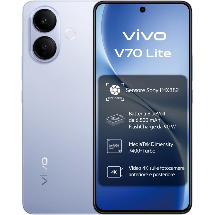 VIVO V70 Lite 128 GB 6 GB RAM Blue