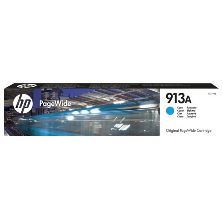 Cartucho ciano original HP PageWide 913A